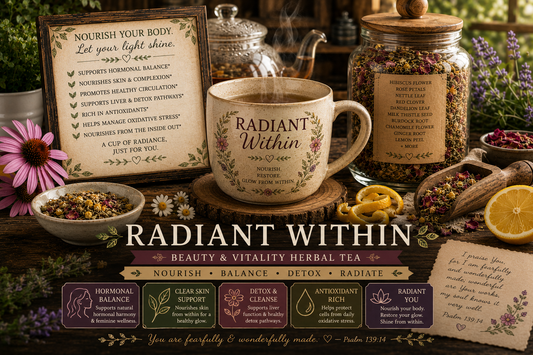 RADIANT WITHIN - Skin Support Herbal Tea