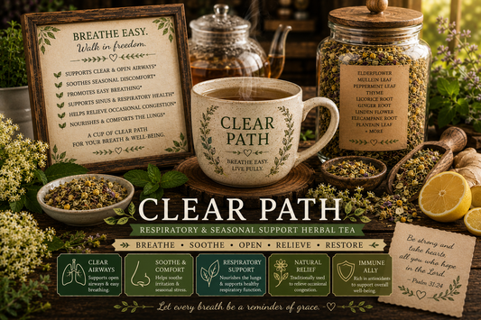 CLEAR PATH - Focus & Clarity Herbal Tea