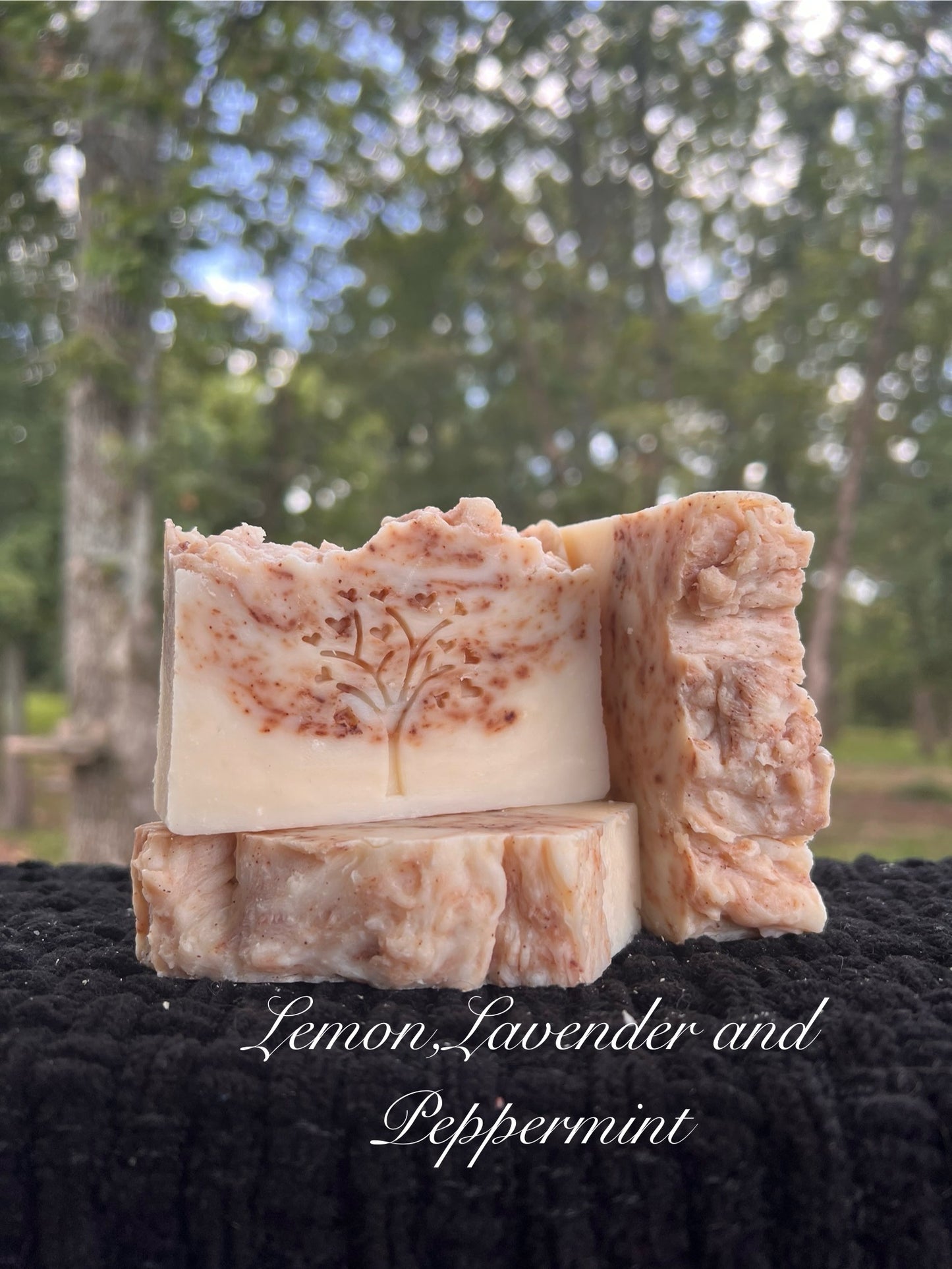 Peppermint Lemon and Lavender Soap