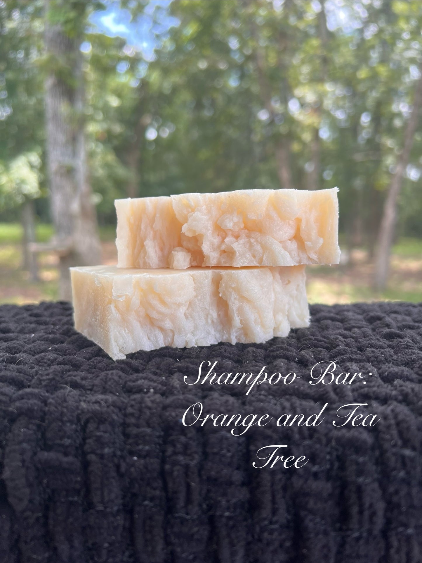 Orange and Tea Tree Shampoo Bar