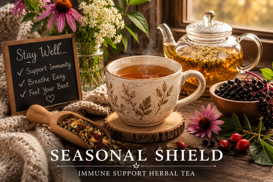 SEASONAL SHIELD - Immune Support Herbal Tea